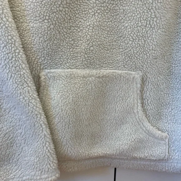 J Crew Sherpa Popover Jacket Size Small - Picture 3 of 6